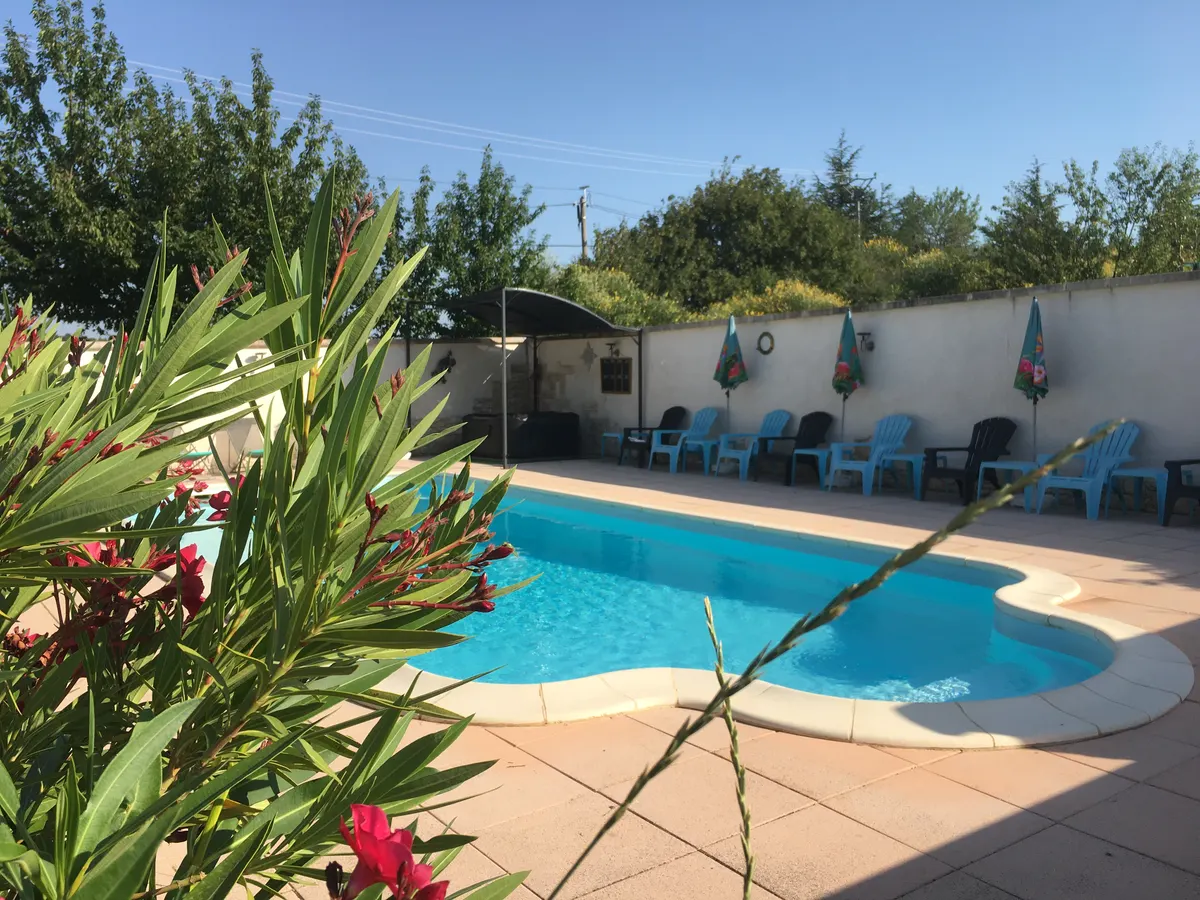 Gîte pour 6 personnes avec piscine